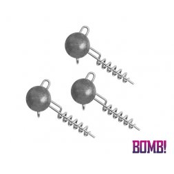 Delphin - Šroubovací jigová hlavička BOMB! Twisto Jiger 15g 3ks