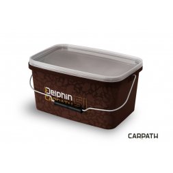 Delphin - Vědro hranaté s víkem Carpath 5l