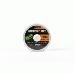 FOX - Šňůra Edges Camotex Stiff Coated Camo Braid 20lbs 20m