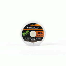 FOX - Šňůra Edges Shock-Snag Leader Camo Armadillo 40lbs 20m
