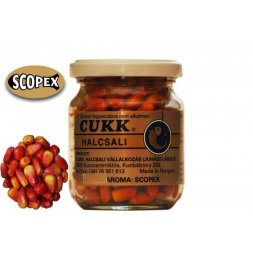 Cukk - Kukuřice nakládaná barvená bez nálevu 125g Scopex