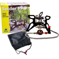 Meva - Rybářský skládací vařič Spider Pro Piezo