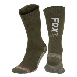 FOX - Ponožky Thermolite long Sock 10-13 (Eu 44-47) Green/Silver