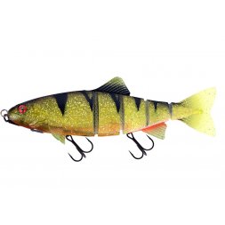 FOX Rage - Gumová nástraha Replicant Realistic Trout Jointed Shallow 18cm 77g UV Perch