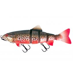 FOX Rage - Gumová nástraha Replicant Realistic Trout Jointed Shallow 18cm 77g Supernatural Tiger Trout