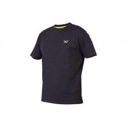 FOX Matrix - Tričko Minimal Black Marl T-Shirt Velikost XXL