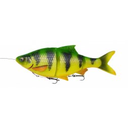 Savage Gear - Gumová nástraha 4D Line Thru Roach 18cm 80g Slow Sink Firetier