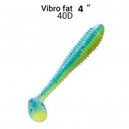 Crazy Fish - Gumová nástraha Vibro Fat 10cm 4ks Barva 4D