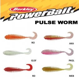 Berkley - Gumová nástraha PowerBait Saltwater Pulse Worm 9,7cm Moebi 8ks
