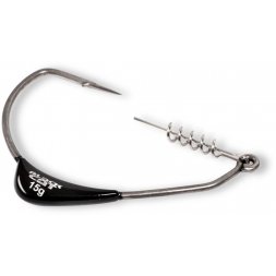 Black Cat - Háček Mega-Offset-Hook DG DG coating 12/0 10g