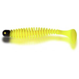 Black Cat - Nástraha Shad Worm 17cm 25g Yellow Zombie