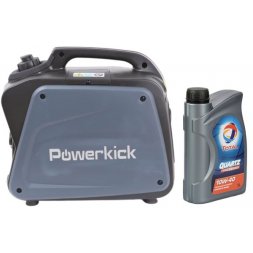 Powerkick - Elektrocentrála - Generator 1200W + 1l oleje