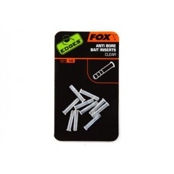 FOX - Anti-bore Bait Inserts 10ks Clear