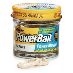Berkley - Gumová nástraha PowerBait Micro Power Maggots Yellow 110ks