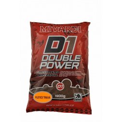 Mivardi - Vnadící směs D1 Plotice Tmavá 1,9kg