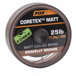 FOX - Šňůra Coretex Matt 15lb 20m Gravelly Brown