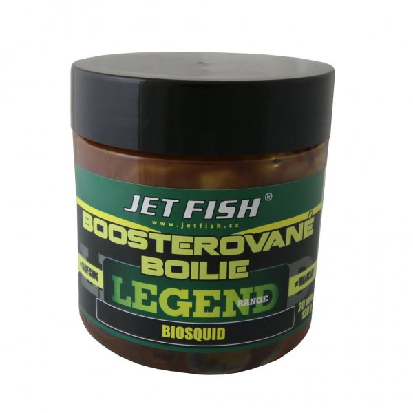 Jet Fish - Boosterované boilie Legend Range Seafood + Švestka/Česnek 20mm 120g 