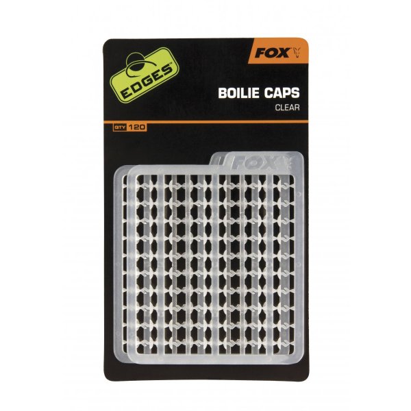 FOX - Zarážka Boilie Caps 120ks Clear 