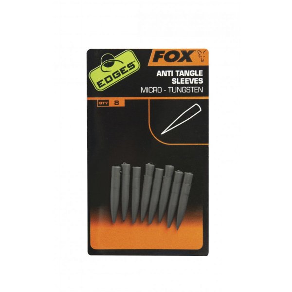 FOX - Převlek Anti-tangle Sleeve Micro 8ks Tungsten 