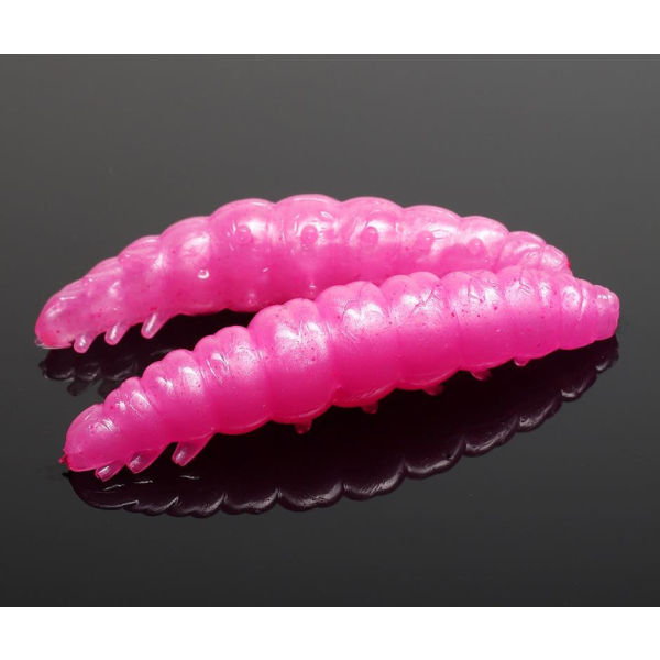 LIBRA LURES - Larva 35 - Pink Pearl 018 - Cheese) - 12ks/bal 