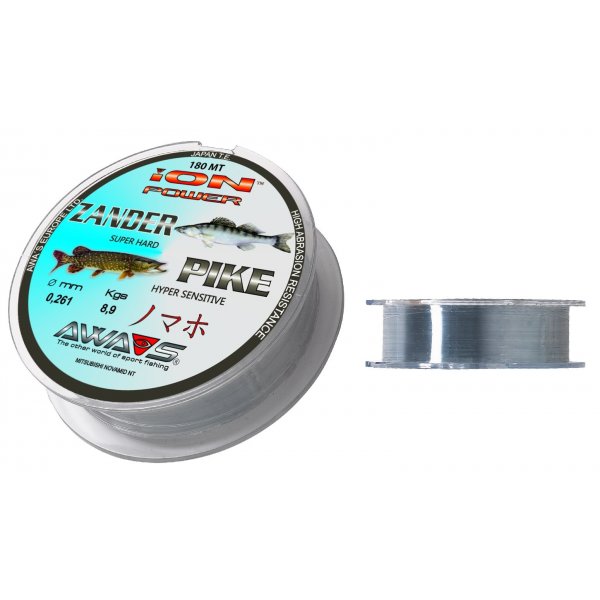 AWA-S - Vlasec Ion Power Zander Pike 0,203mm 4,9kg 180m 
