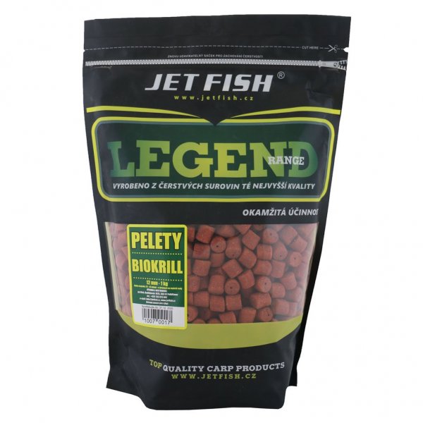 Jet Fish - Pelety Legend Range Biokrill 12mm 1kg 