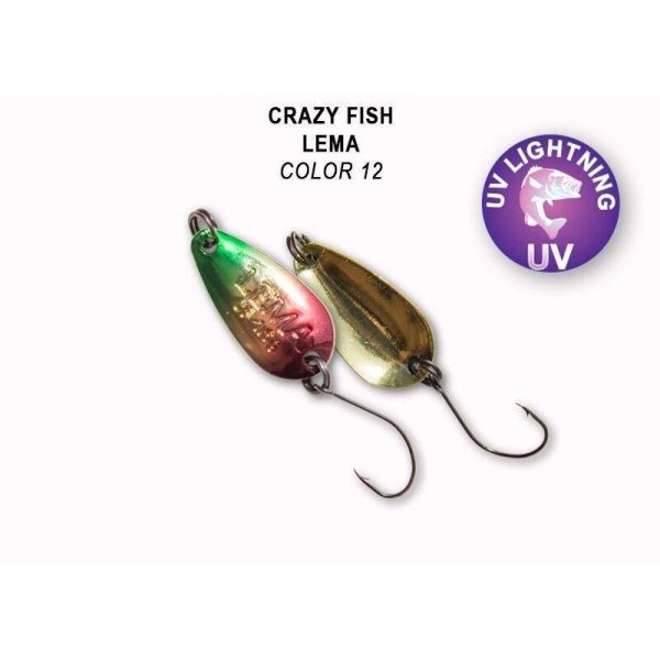 Crazy Fish - Plandavka Lema 1,6g 2,3cm Barva 12 