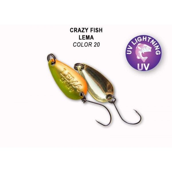 Crazy Fish - Plandavka Lema 1,6g 2,3cm Barva 20 