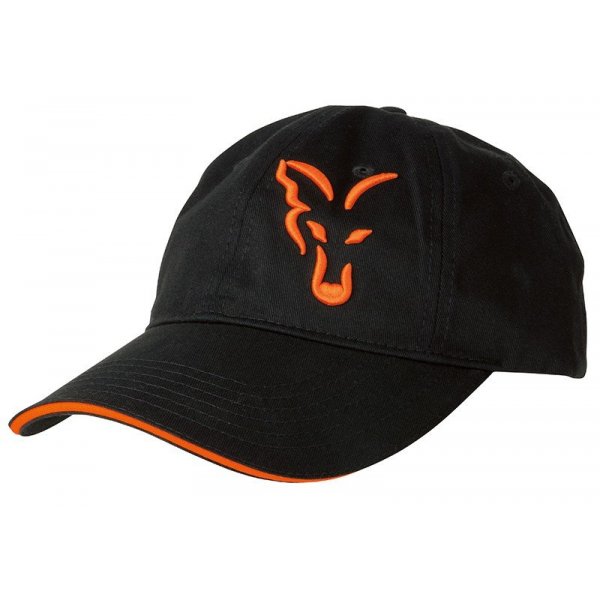 FOX - Kšiltovka Black & Orange Baseball Cap 