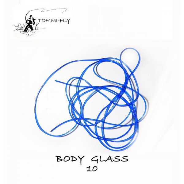TOMMI-FLY - Body glass Tmavě modrá 1m 