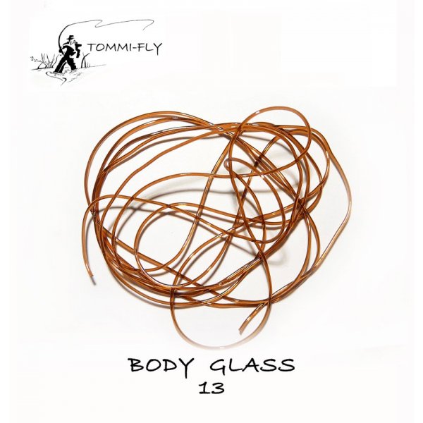 TOMMI-FLY - Body glass Hnědá 1m 