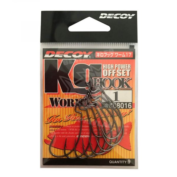 DECOY - Offset Hook Worm17kg vel.1 