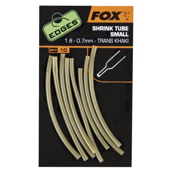 FOX - Smršťovací hadička Shrink Tube Velikost S 1,8-0,7mm Trans Khaki 