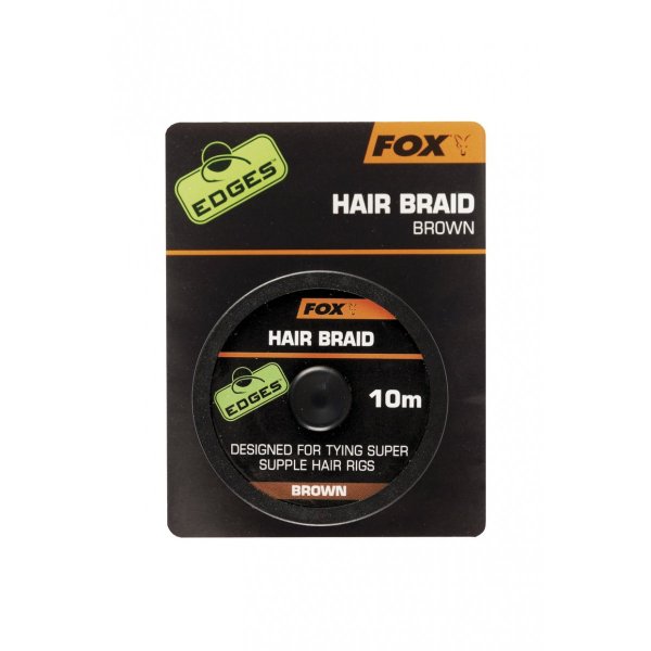 FOX - Šňůra Hair Braid Brown 10m 