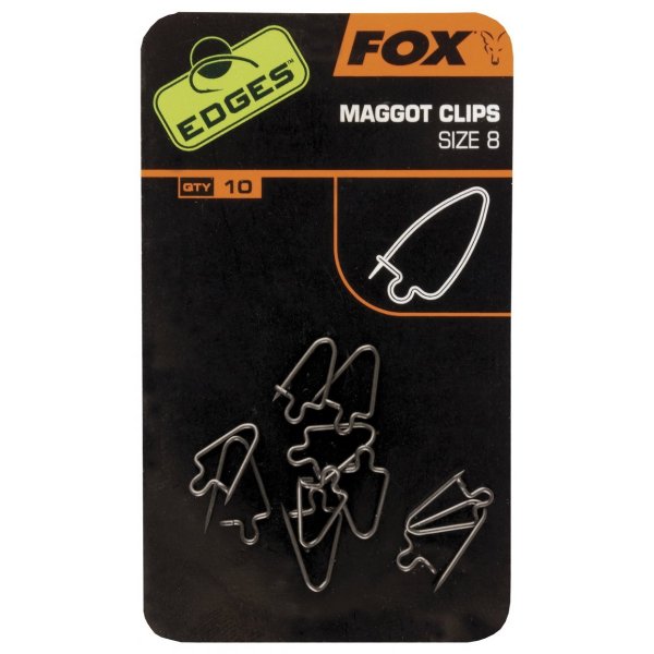 FOX - Klip na červy Maggot Clips Velikost 6 10ks 