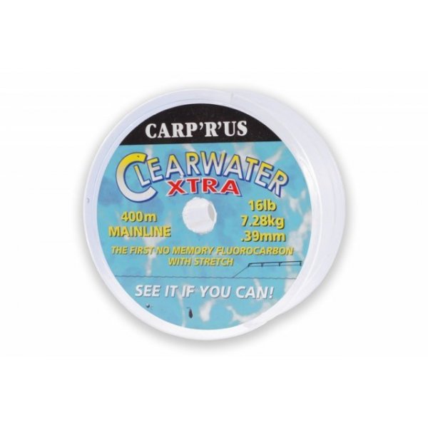 Carp´R´Us - Fluorocarbon Clearwater Xtra Mainline 0,39mm 16lb 400m 