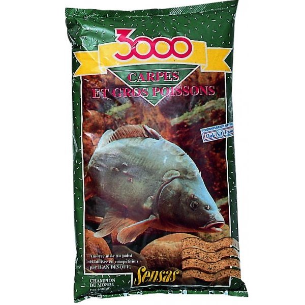 Sensas - Vnadící směs 3000 Carpes (Kapr) 1kg 