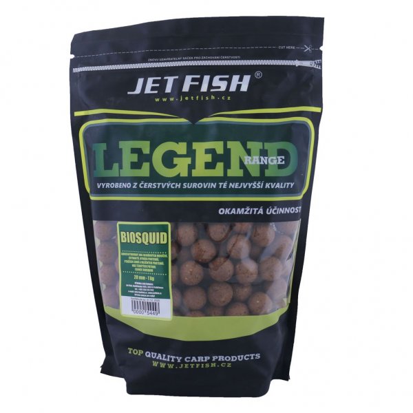 Jet Fish - Boilie Legend Range Biosquid 20mm 1kg 