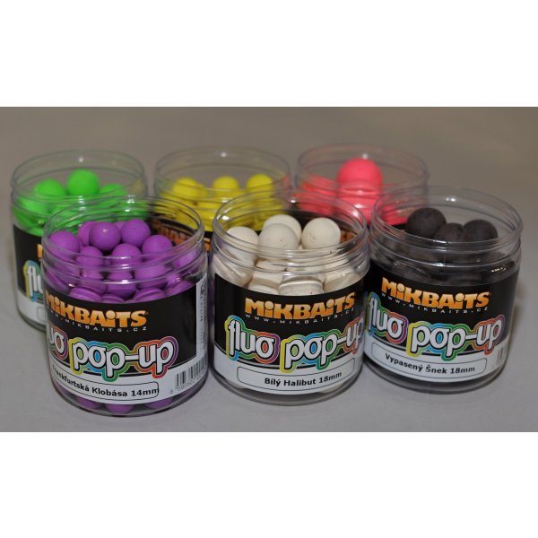 Mikbaits - Plovoucí fluo Pop-Up Ananas N-BA 18mm 250ml 