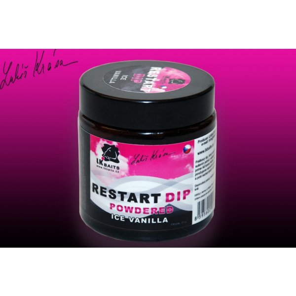 LK Baits - Powder Dip ReStart Ice Vanilla 40g 
