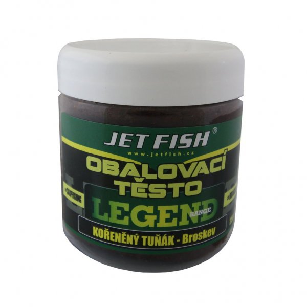 Jet Fish - Těsto obalovací Legend Range Kořeněný tuňák + Broskev 250g 