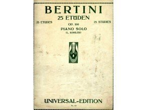 Bertini Henri: 25 etud op.100 - II.