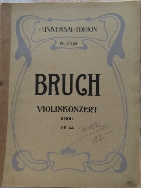Bruch Max: Violinkonzert d-moll op.44