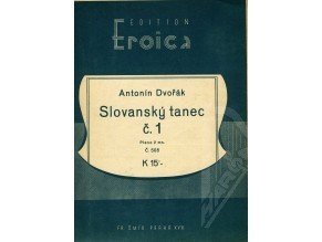 Dvořák Ant.: Slovanský tanec č.1/2.exempl.