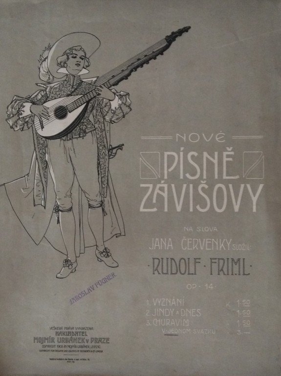 Friml Rudolf: Nové Písně Závišovy op.14