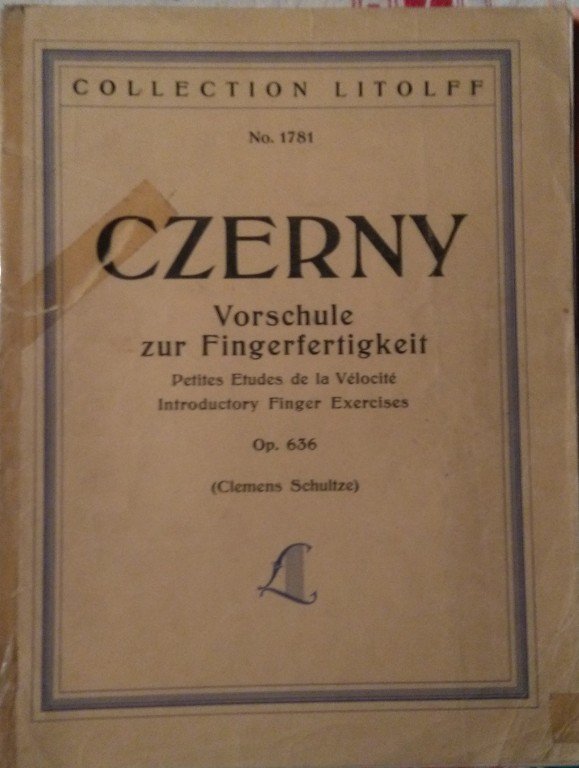 Czerny Carl: Vorschule zur Fingerfertigkeit op.636