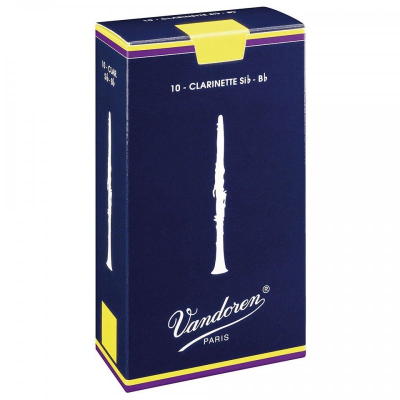 Vandoren classic B klarinetové plátky tvrdost 3