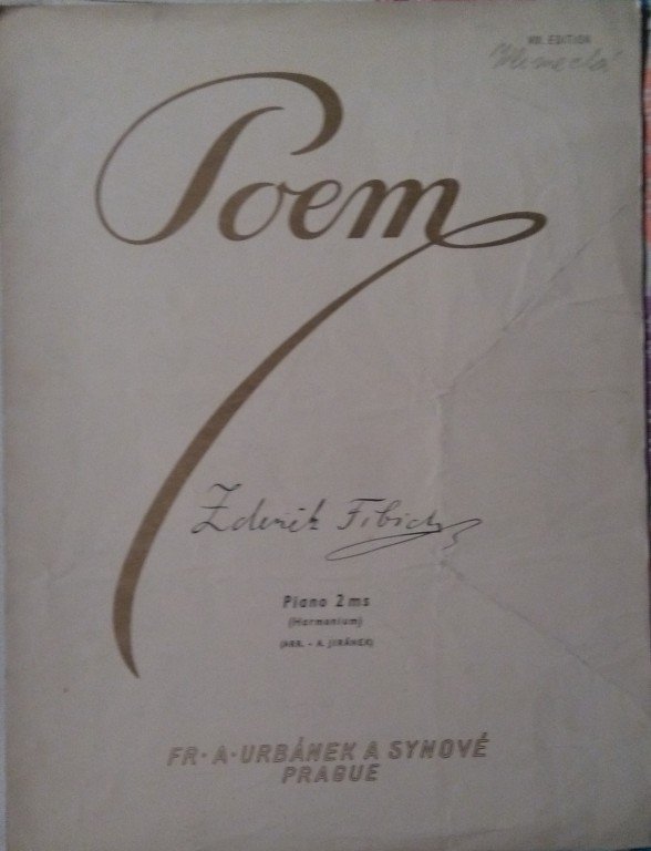 Fibich Zdeněk: Poem 