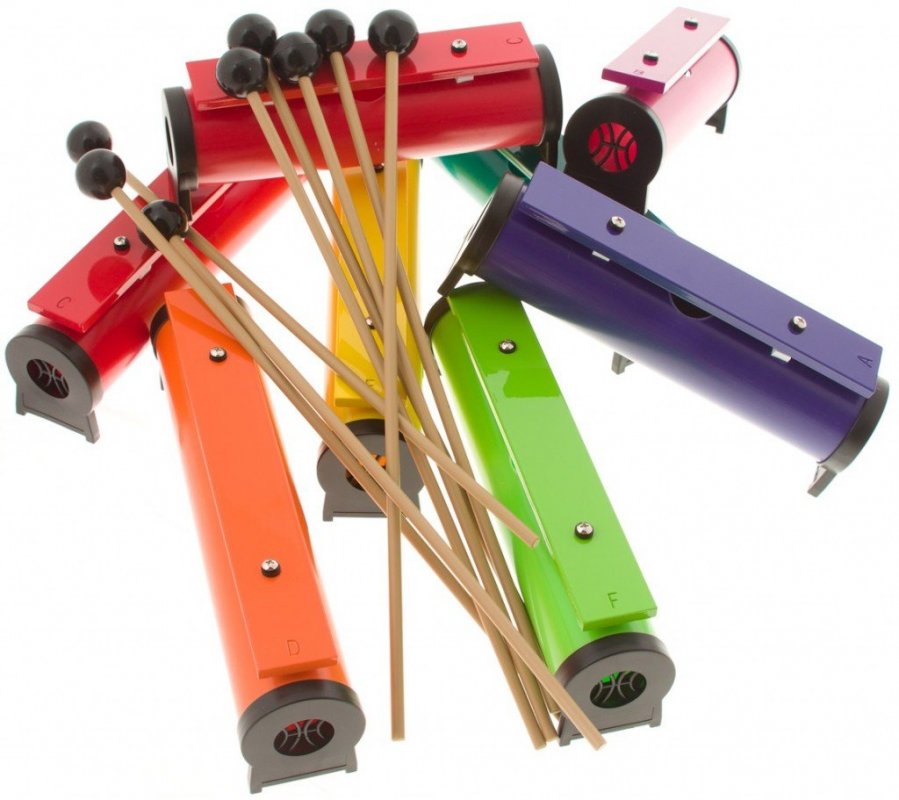 BOOMWHACKERS ChromaNotes™ Resonator Bells Hudební nástroje