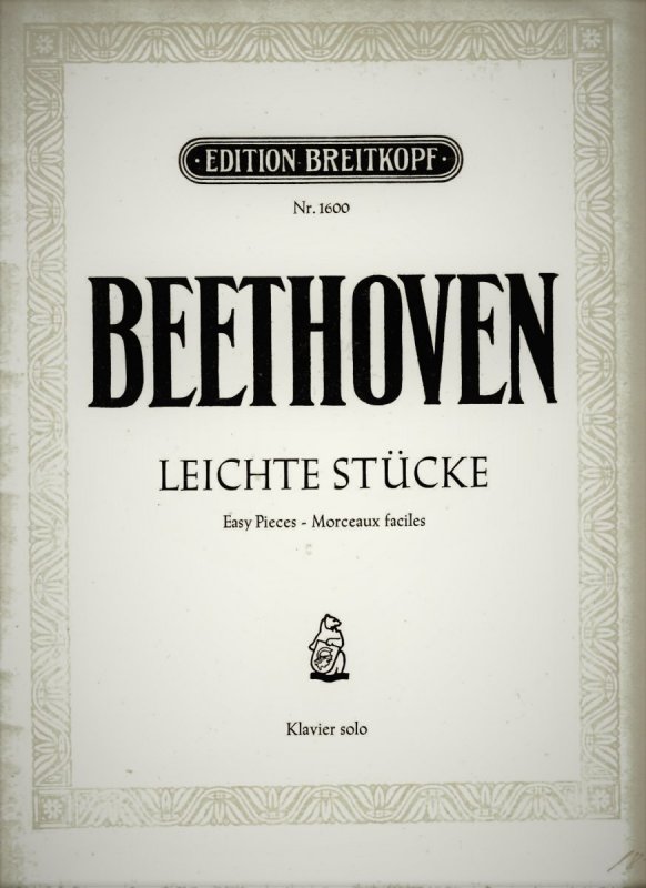 Beethoven Ludwig van: Leichte Stücke - Klavier solo